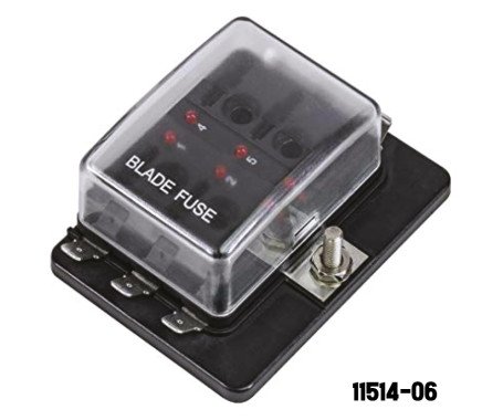 AAA - 6 Gang Blade Fuse Holder